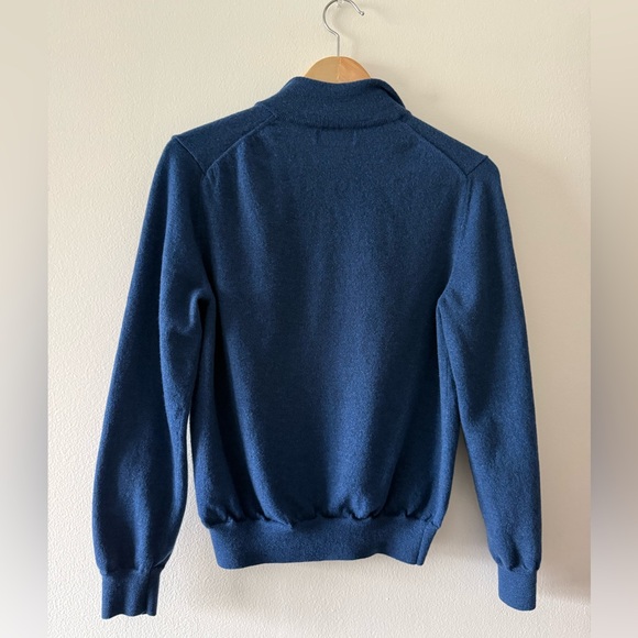The Men's Store at Bloomingdale's Quarter Zip Merino Wool Sweater size M - Picture 3 of 11